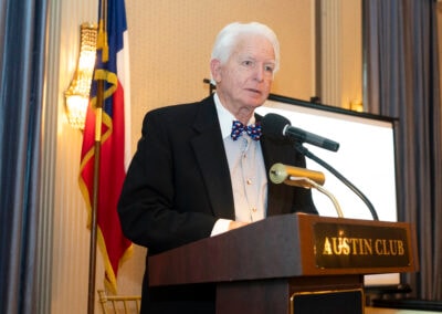 Award presentation at the Gala